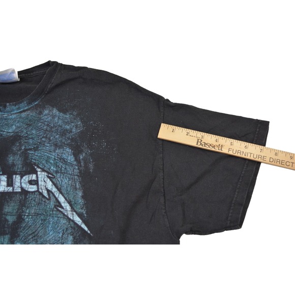Metallica Death Magnetic Band‎ Concert T-shirt 2008 Hanes Heavyweight Mens XXL - Picture 8 of 8